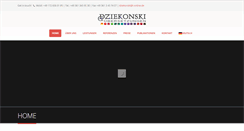 Desktop Screenshot of dziekonski.de